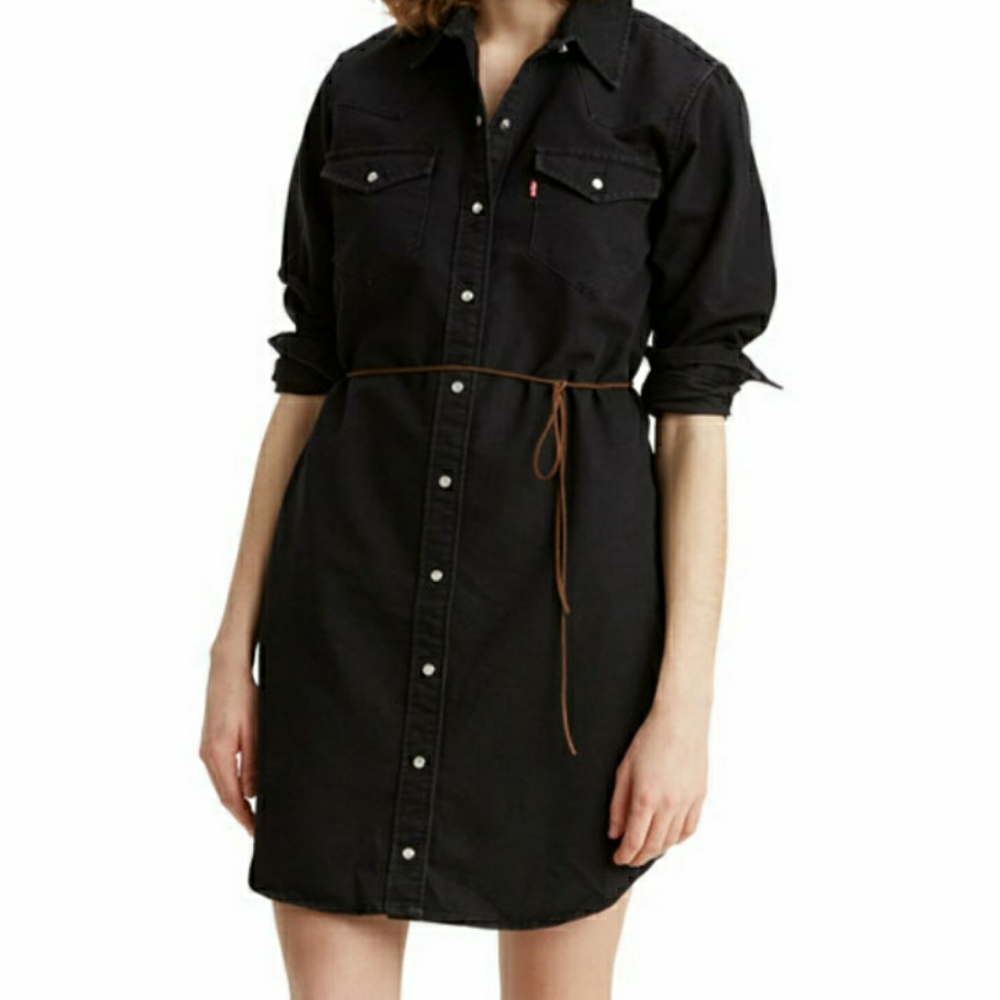 Levi's the ultimate denim western shirtdress